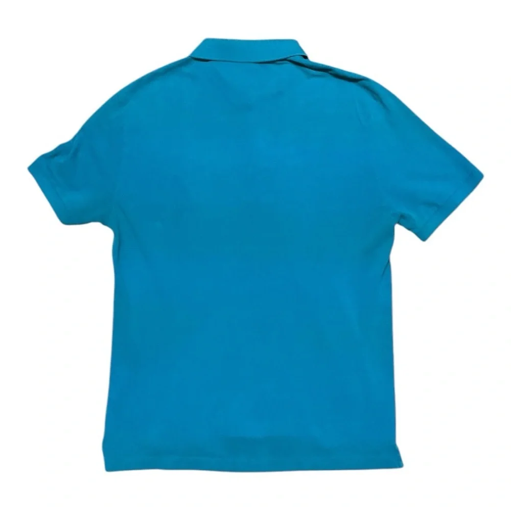 🐊 LACOSTE‎ Men’s Polo Shirt Size 4 (M) 🔵 Blue Cotton Classic |